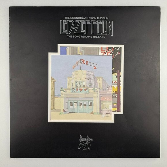 Led Zeppelin The Song Remains the Same 1976 Swan Song vinyl record LP EX